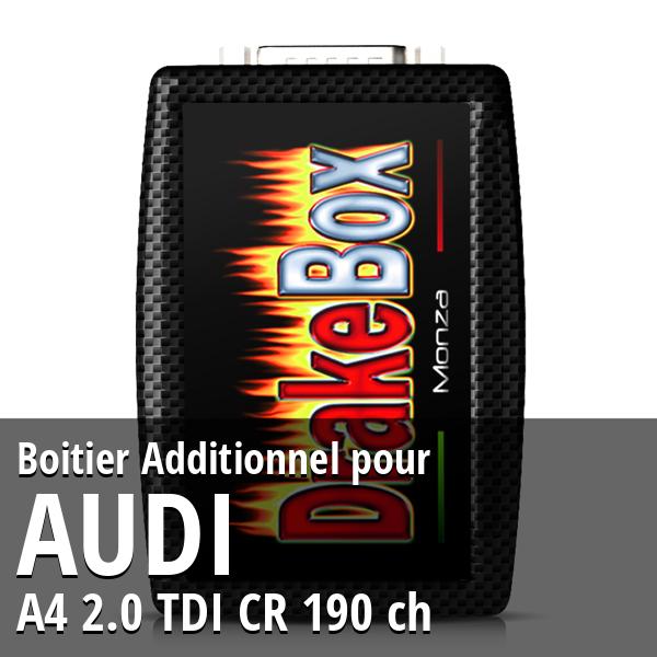 Boitier Additionnel Audi A4 2.0 TDI CR 190 ch