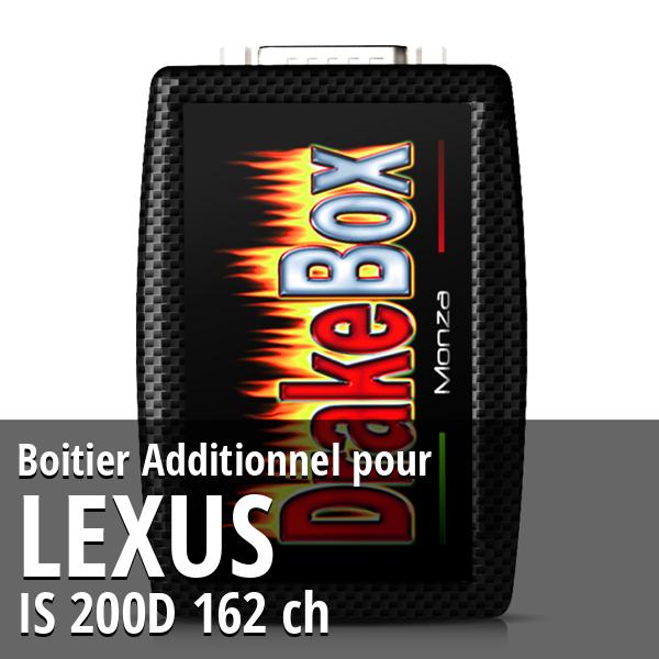 Boitier Additionnel Lexus IS 200D 162 ch